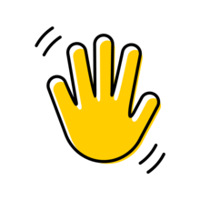 waving hand 