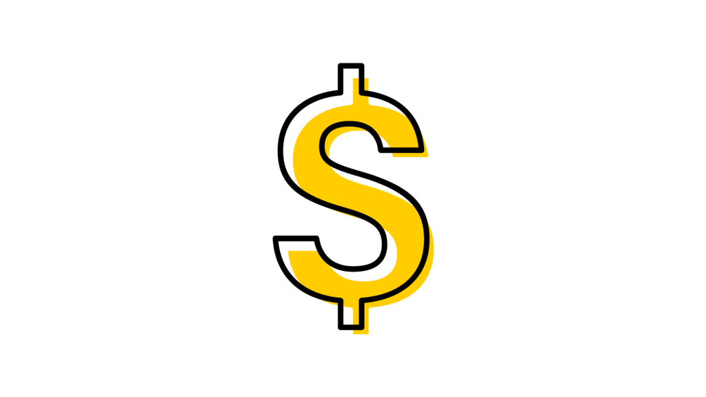 Image representing a dollar sign