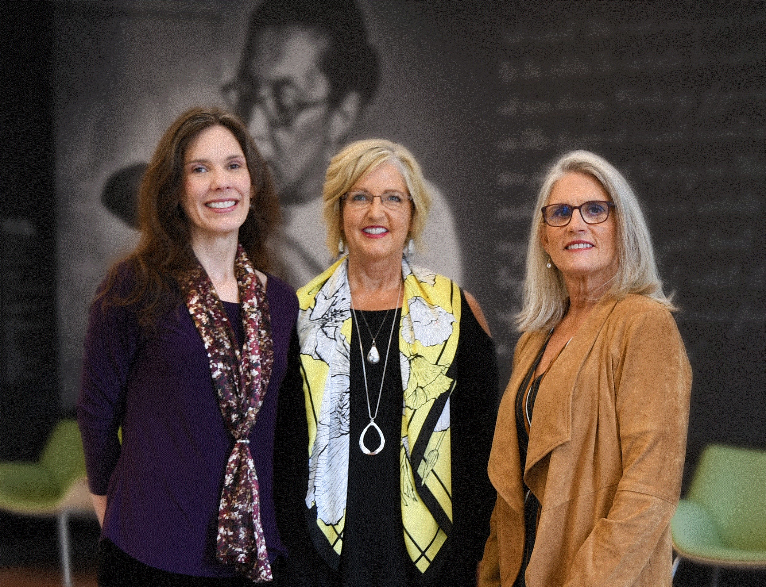 Cathy Hagen, Brenda Ulin, and Kris Yows Photo