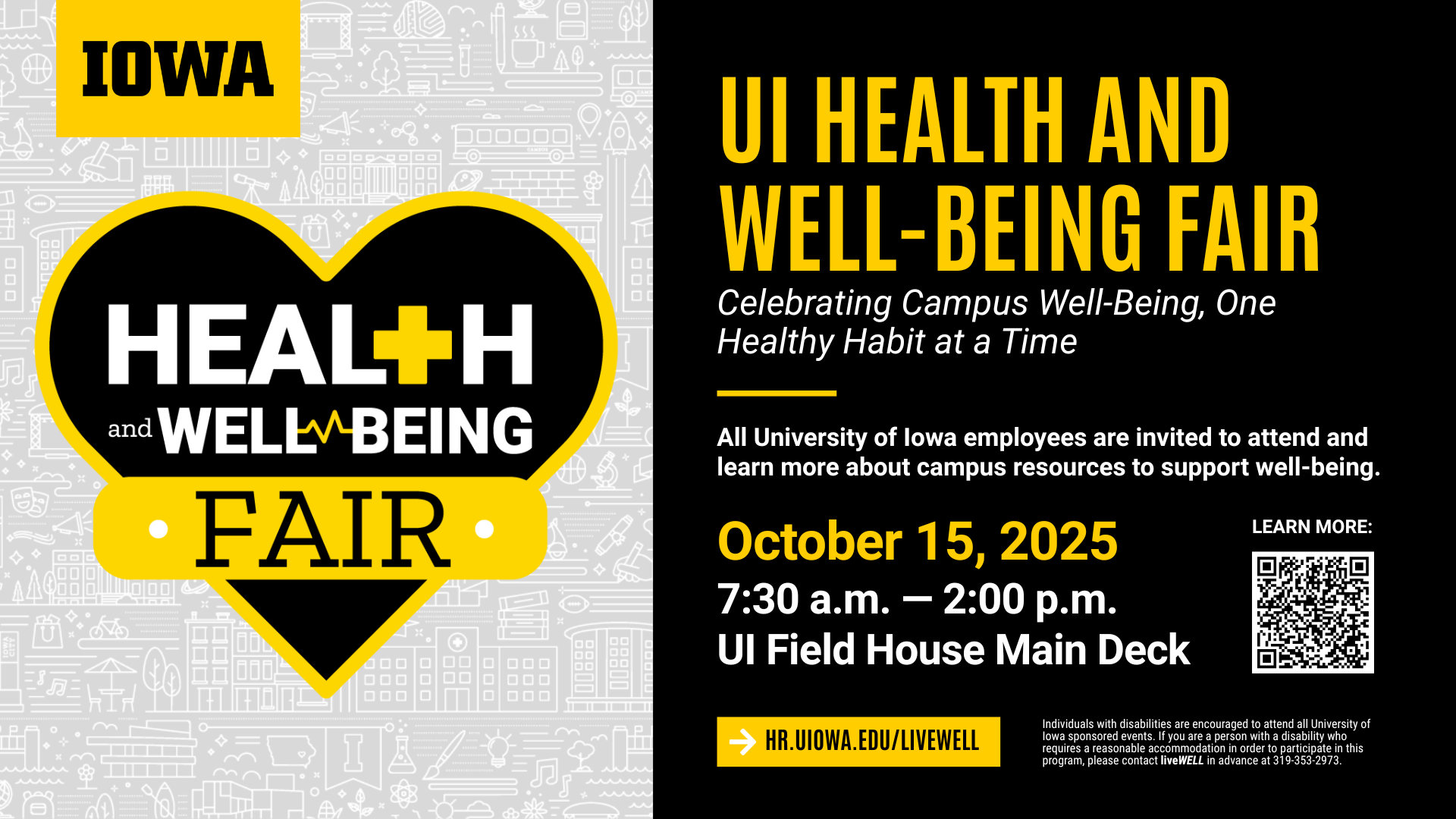 2025 Health Fair Digital Signage