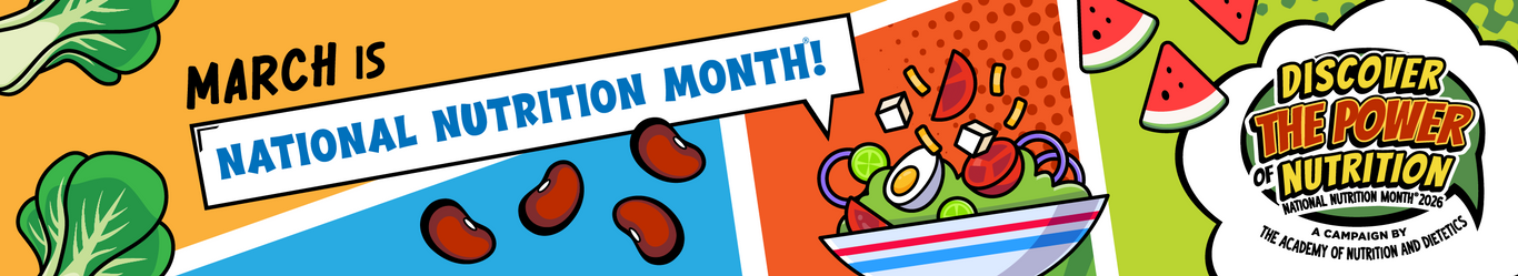 National Nutrition Month Header