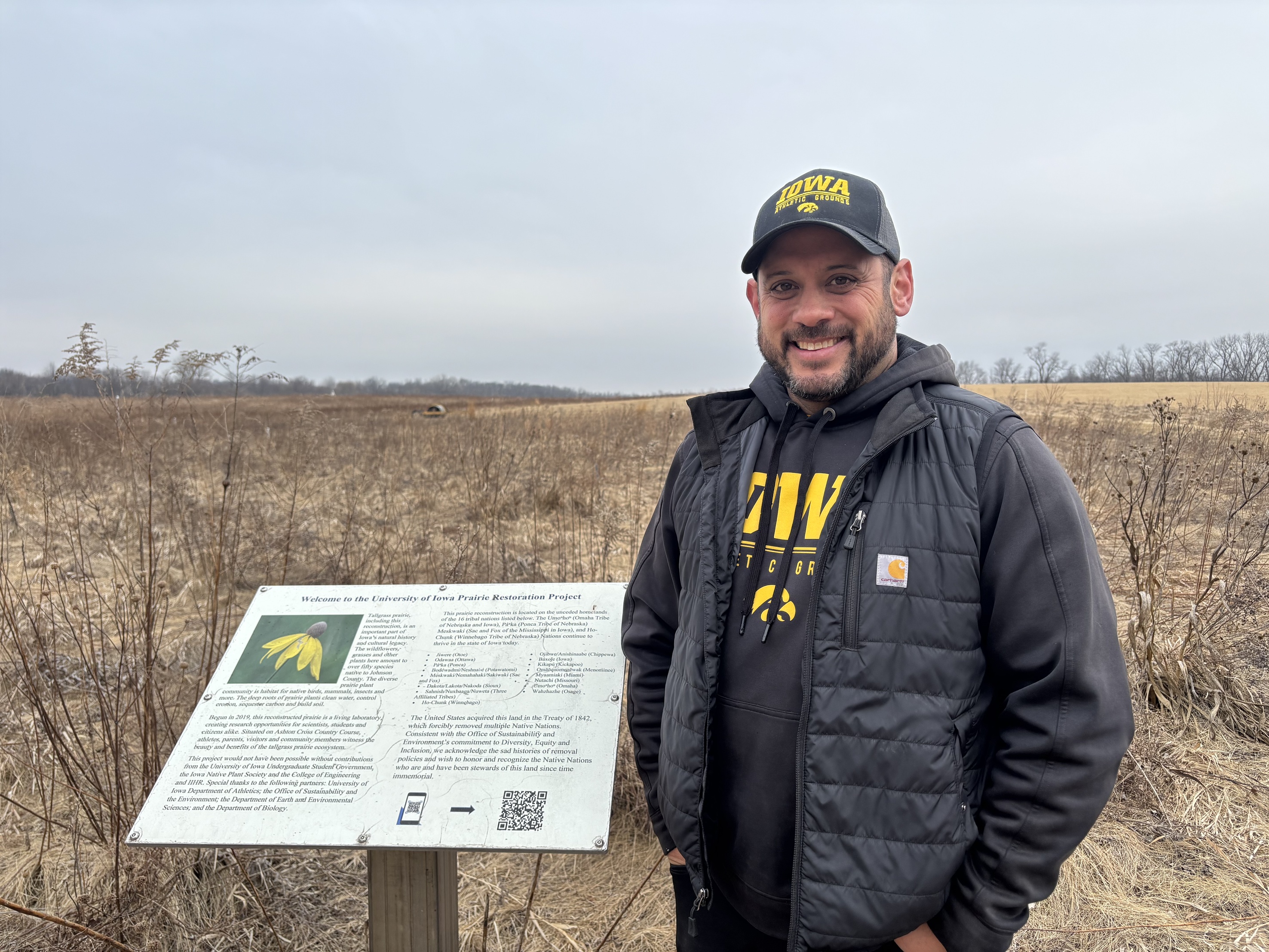 Grounds manager blends passion for the environment with a career in Athletics