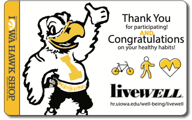 Iowa Hawk Shop Gift Card