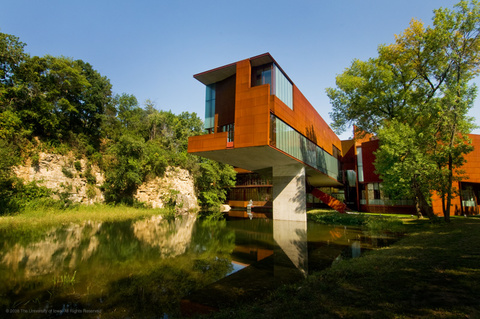 Art Building West Pond