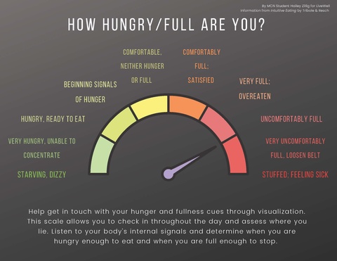 Hunger-fullness scale