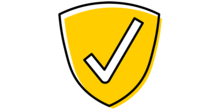 badge with a checkmark