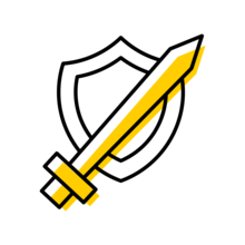 sword and shield icon