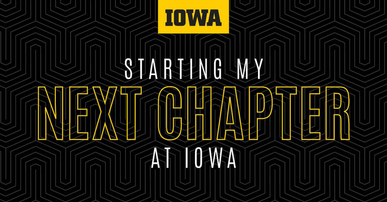 Starting my next chapter at Iowa