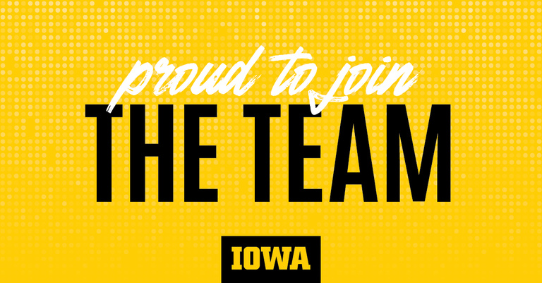 Proud to join the Iowa team