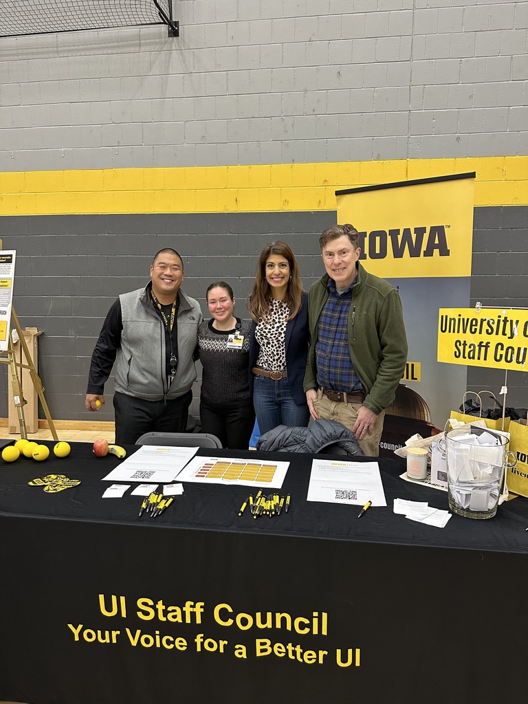 UI Staff Council at the 2023 Health and Well-Being Fair