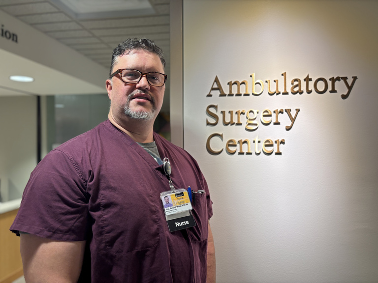 Photo of Jess Berding-Wheat at the Ambulatory Surgery Center