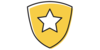 Illustration of shield with star