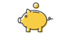 Illustration of a piggy bank.