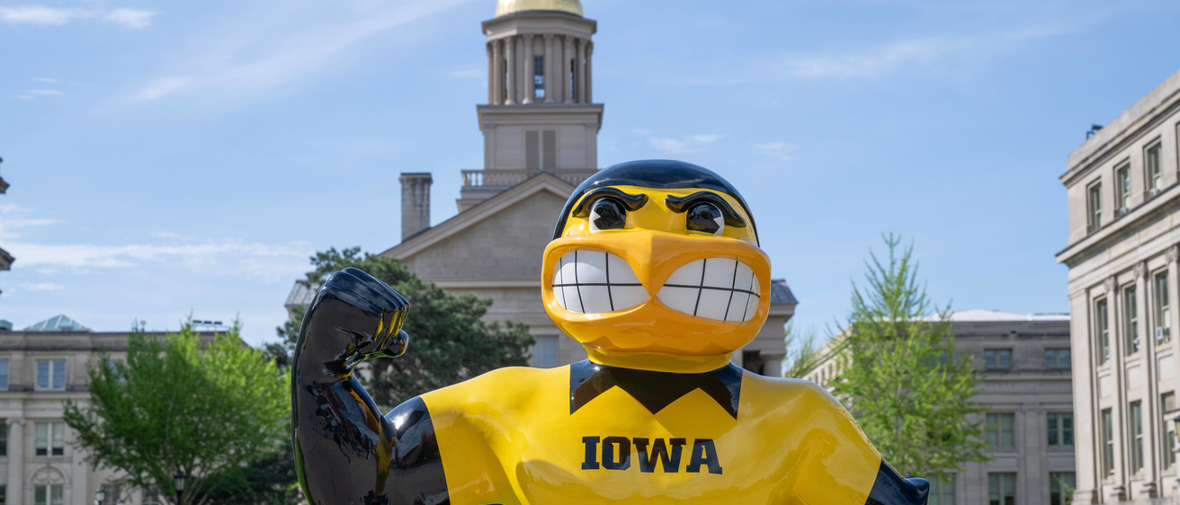 Herky on Campus