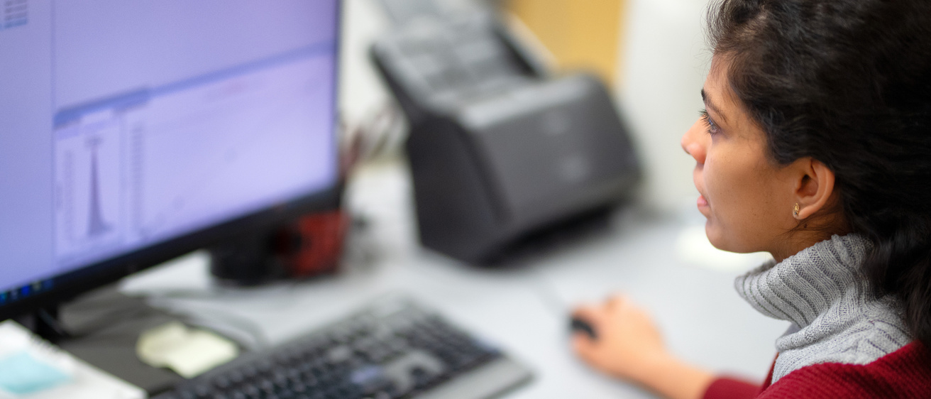 Employee working