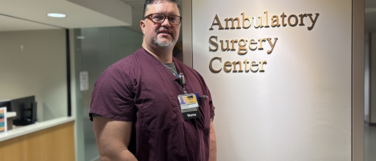 Jess Berding-Wheat at the Ambulatory Surgery Center