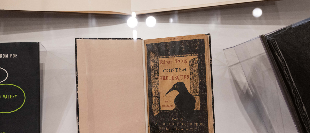 A book featured in the Main Library Gallery's spring exhibit