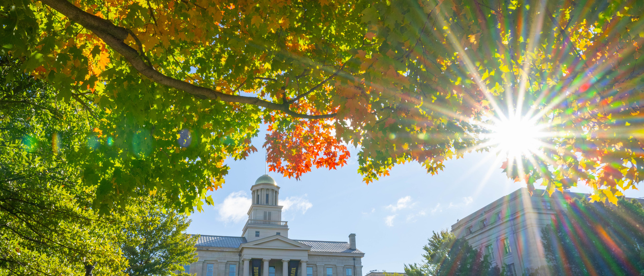 Pentacrest in fall