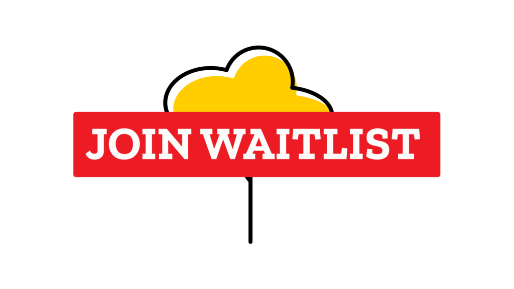 Illustration of tree with banner reading join waitlist