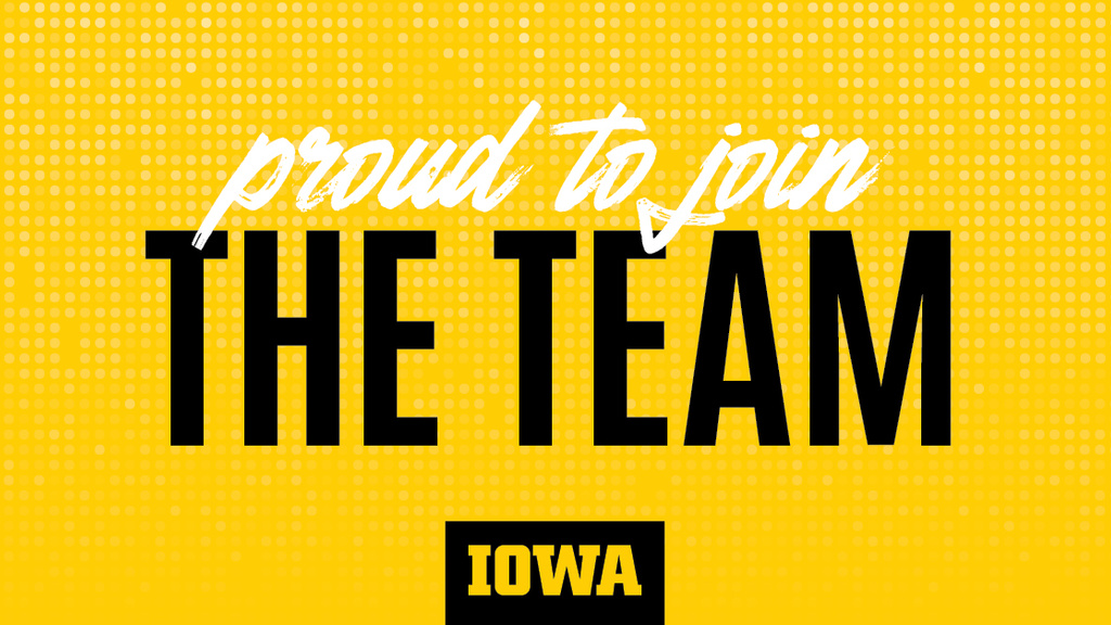 Proud to join the Iowa team