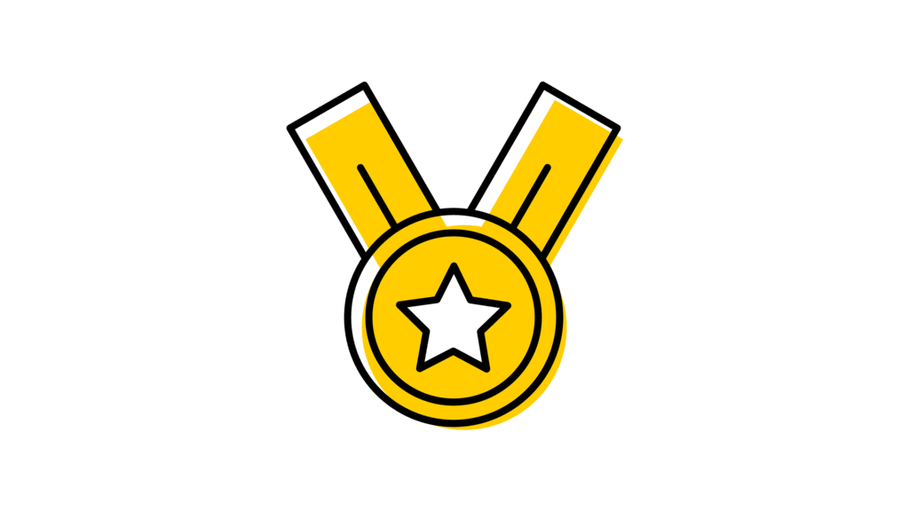 Ribbon award icon