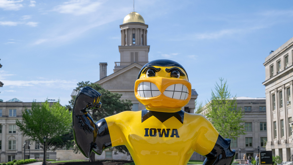 Herky on Campus