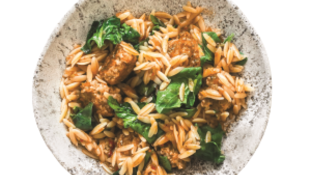 Chicken with Orzo