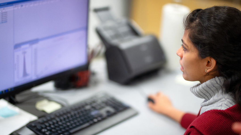 Employee working