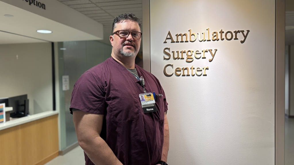Jess Berding-Wheat at the Ambulatory Surgery Center