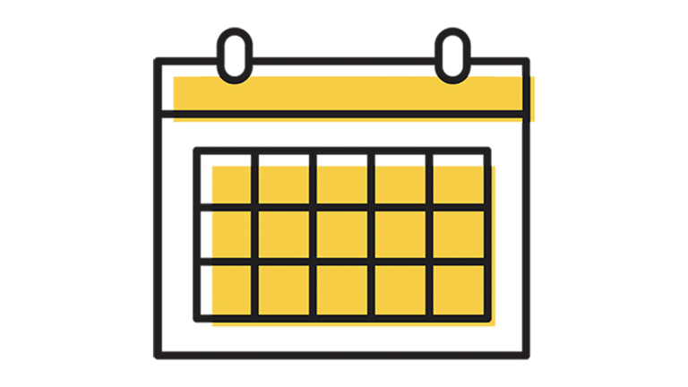 Illustration of calendar.