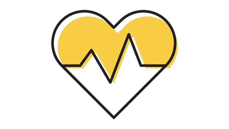 Illustration of heart.