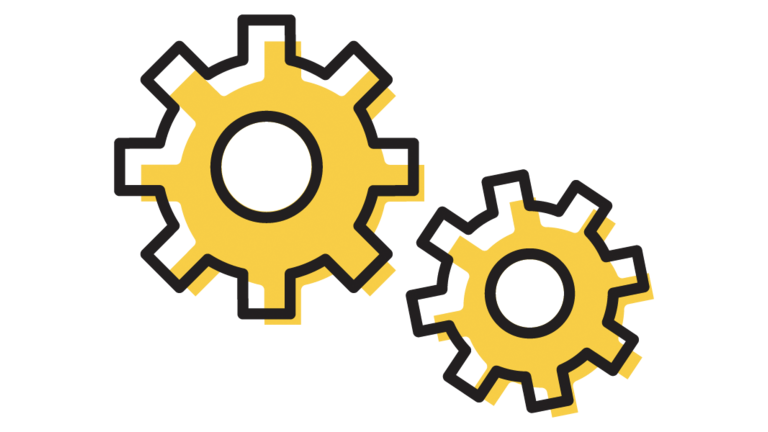 Illustration of gears.